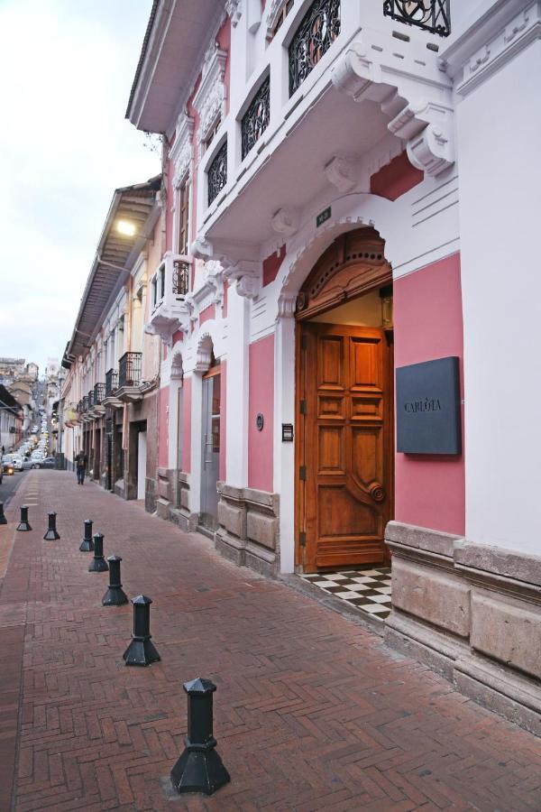 Carlota Sustainable Design Hotel Quito Exterior photo